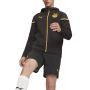 Мъжко спортно яке puma x borussia dortmund football casuals hooded jacket black yellow, снимка 3