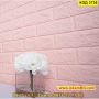 Имитиращи тухли от пяна розови 3D тапети - размер 77х70см 5мм - КОД 3738, снимка 12