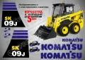 KOMATSU CK35 стикери надписи CK 35, снимка 7