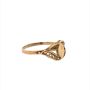 Златен дамски пръстен 1,50гр. размер:57 14кр. проба:585 модел:23677-4, снимка 3