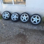 Алуминиеви джанти с гуми 4х100, снимка 1