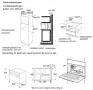 Комбинирана фурна за вграждане Frilec HAMBURG5051EBM 50л 3000W микровълнова конвекция грил , снимка 6