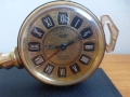Рядък будилник часовник Слава "Ключът на Москва" 5, снимка 2