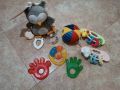 Лот бебешки играчки, дрънкалки и гризалки, снимка 1 - Други - 45629666
