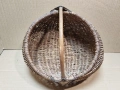 Стара Ръчно Изработена Плетена Кошница. / 1630., снимка 5