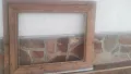 Стара дървена рамка за картина 70/60/5см, снимка 2