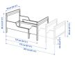 Детско разтегателно легло Икеа, снимка 4