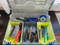 Куфар с органайзери и разни инструменти, снимка 5