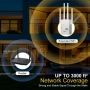 Repeater, усилвател/повторител на WIFi сигнал с 4 антени до 300Mbps, снимка 3