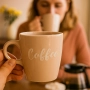 Керамична чаша Coffee 220 мл – стил, удобство и енергия във всяка глътка, снимка 6