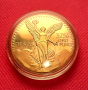 Мексиканска златна монета - Реплика., снимка 1 - Нумизматика и бонистика - 44996205