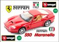 Bburago Ferrari 550 Maranello 1:24, снимка 1 - Колекции - 42232680
