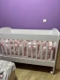 Продавам Бебешко Легло с Колела и Матрак 60X120СМ, снимка 6
