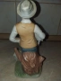 Страхотна красива статуетка фигура дядо с агнета, снимка 3