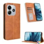 Xiaomi Redmi Note 14 4G Retro Texture Wallet Калъф и Протектор, снимка 1
