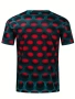 Мъжка тениска с 3D шарка, снимка 2