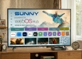 Телевизор Sunny SN32HMLN-W02S – 32" LED Smart TV с WebOS, Wi-Fi и DVB-T2/C/S2, снимка 1