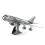3D лазерно изрязан металeн пъзел Boeing747 - Направи си сам, снимка 1
