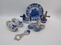 Лот порцеланови предмети от Холандия, снимка 1 - Антикварни и старинни предмети - 45415397