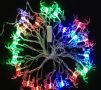 Многоцветни коледни LED лампички с еленчета с щепсел - Многоцветни, дължина - 5м ,28бр лампички, снимка 5