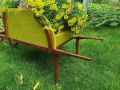 Прекрасна градинска количка за декорация - Вдъхнете нов живот на вашата градина!, снимка 6