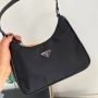 Prada Дамска Черна Чанта С Торбичка На Марката Код 66Btq12, снимка 4