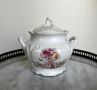 Порцеланов чайник и захарница - Ар Нуво в класическа форма и декорація, снимка 5