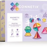 Магнитни блокове Connetix Pastel Shape Expansion Pack, 48 части, снимка 1 - Образователни игри - 45793193