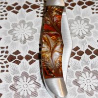 ловджийски сгъваем нож, снимка 3 - Ножове - 45439311