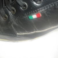 №44-Мъжки Черни Спортни Обувки Маратонки Естествена Кожа-Унгарски-Почти Нови-ОТЛИЧНИ-Стелка 275мм, снимка 8 - Спортни обувки - 45820448