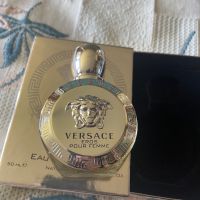 Запазен!Versace-Eros,EDP 50 ml, дамски парфюм оригинал,нов, снимка 6 - Дамски парфюми - 45352821