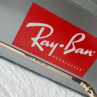 Ray-Ban RB3574 Blaze Round дамски мъжки слънчеви очила унисекс сини огледални, снимка 11 - Слънчеви и диоптрични очила - 45484066