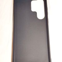 Черен, силиконов Калъф за Samsung Galaxy S23 Ultra, снимка 2 - Калъфи, кейсове - 45675684
