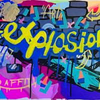 Graffiti Explosions картина, снимка 1 - Картини - 45220737