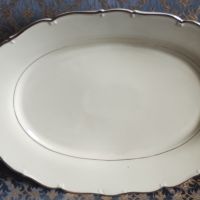 Антикварно порцеланово елипсовидно плато - баварски порцелан за специални гости, снимка 3 - Прибори за хранене, готвене и сервиране - 45159315