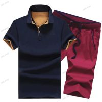 Мъжки летен комплект от две части, къси панталони и риза, 15цвята , снимка 10 - Други - 45266072