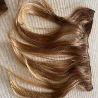 Естествена коса 2 реда , снимка 3 - Аксесоари за коса - 45058398