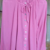 Блузка в цикламен цвят , снимка 8 - Блузи с дълъг ръкав и пуловери - 45117612