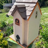 Декоративна ръчно рисувана къща за птици - Living Garden 🪴 Germany, снимка 2 - Други стоки за дома - 45430466