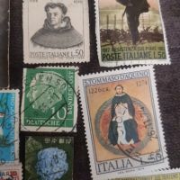 Лепени пощенски марки от Италия, Германия, Япония, Швейцария. , снимка 4 - Филателия - 45202996