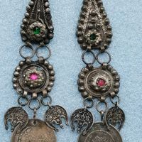 Стар накит. Наушници. Сачан. , снимка 7 - Антикварни и старинни предмети - 45768905