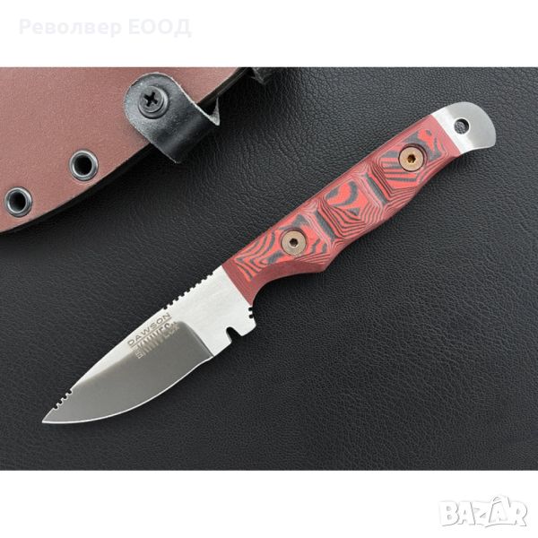 Нож Dawson Handyman с острие Specter, в цвят red/black - 7,9 см, снимка 1