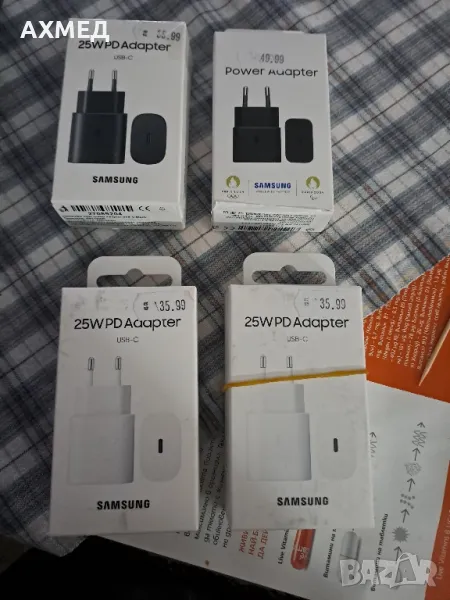 Оригинални адаптери за Самсунг-USB-C чисто нови, снимка 1