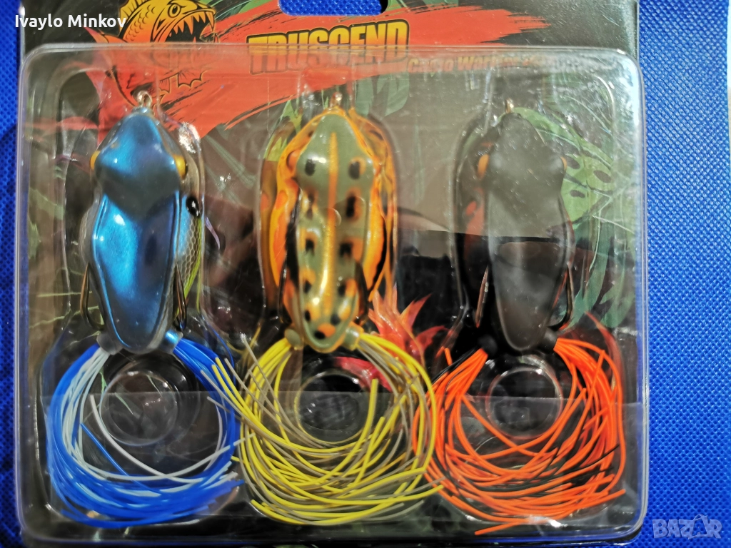 6см 15г 3бр. Примамка Жаба Frog Lure TRUSCEND, снимка 1