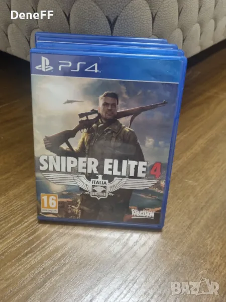 Sniper elite4 ps4 ps5 playstation 4/5, снимка 1