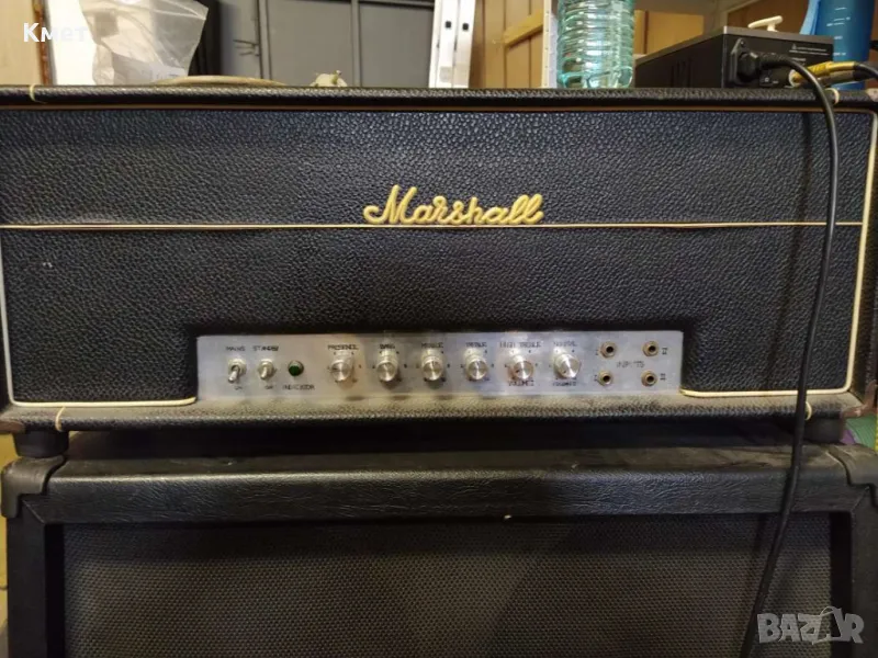 Marshall Plexi Super Lead 100W лампов , китарен усилвател глава . ECC83 EL34, снимка 1