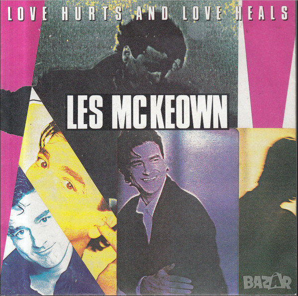 Грамофонни плочи Les McKeown – Love Hurts And Love Heals 7" сингъл, снимка 1