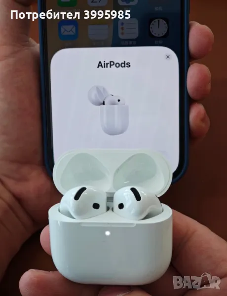 Airpods 4 / Безжични слушалки, снимка 1