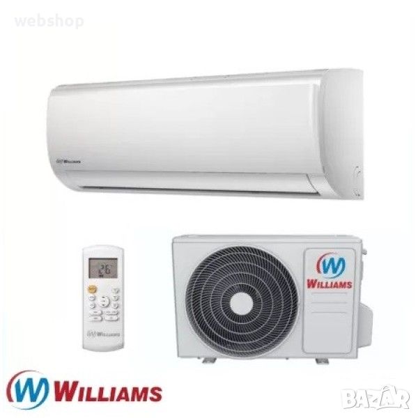 Инверторен Климатик Williams WSAB-12HRDN8 / WOX133-12HFN8, 12000 BTU, Клас A++, снимка 1