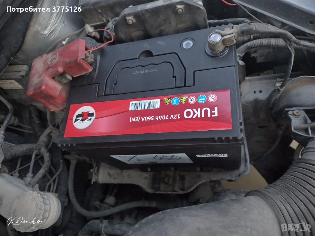 Нов! Акумулатор ZxZ fuko 70AH 560A, снимка 1